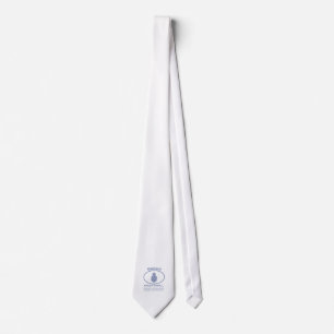 Shop Local, Shop Small blue pineapple Neck Tie