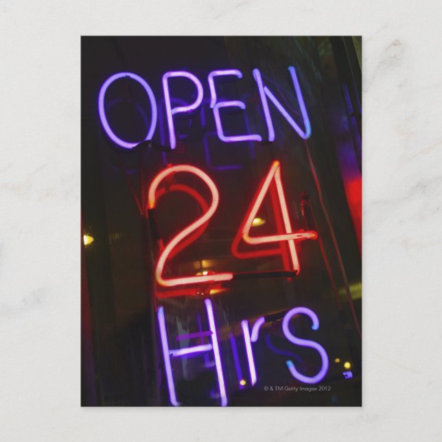 Shop Sign Postcard (Front)