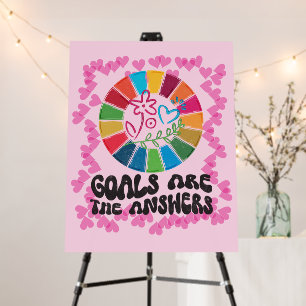 Shop Sustainable. Live Intentionally. Global Goals Foam Board