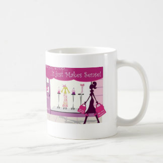 Shop Til You Drop Coffee Mug
