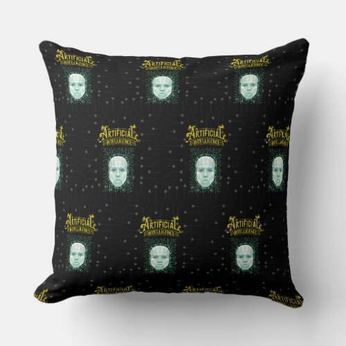 Shop Unique AI_Inspired Pillow Throws on Zazzle