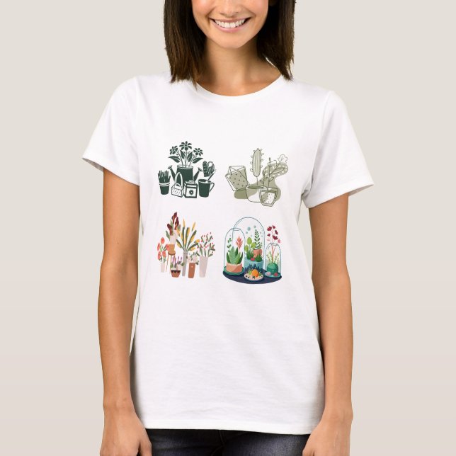Shop Unique Gifts for Plant Lovers  T-Shirt (Front)