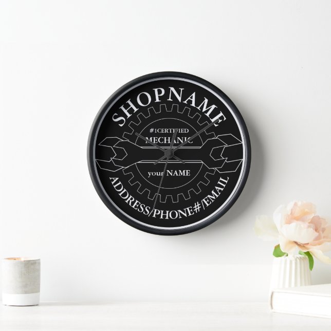 Shop Wall Clock (Home)
