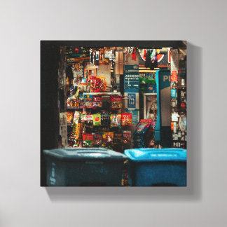 Shop Window Canvas Print