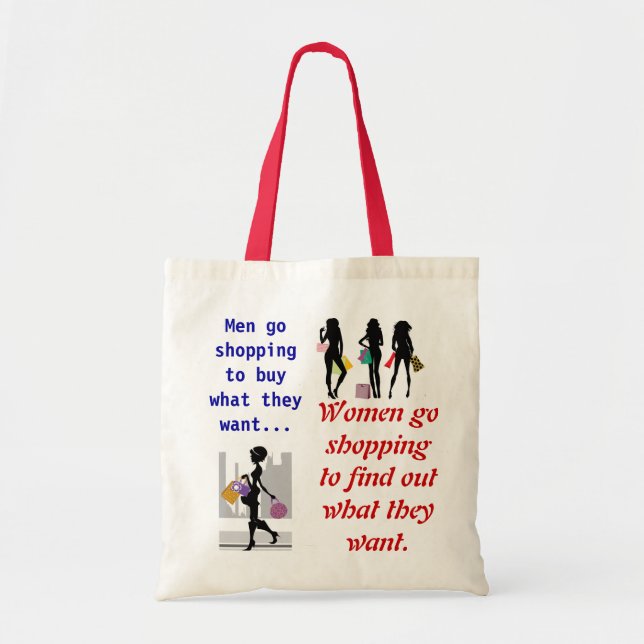 Shopaholic bag for her (Front)