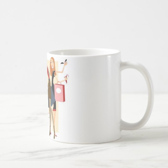 Shopaholic Mug (Right)