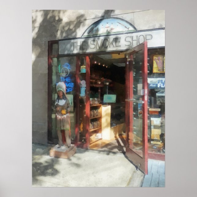 Shopfronts - Smoke Shop Poster (Front)