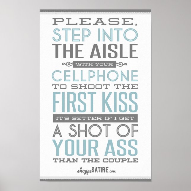 Shoppe Satire - Humor for Photographers Poster (Front)