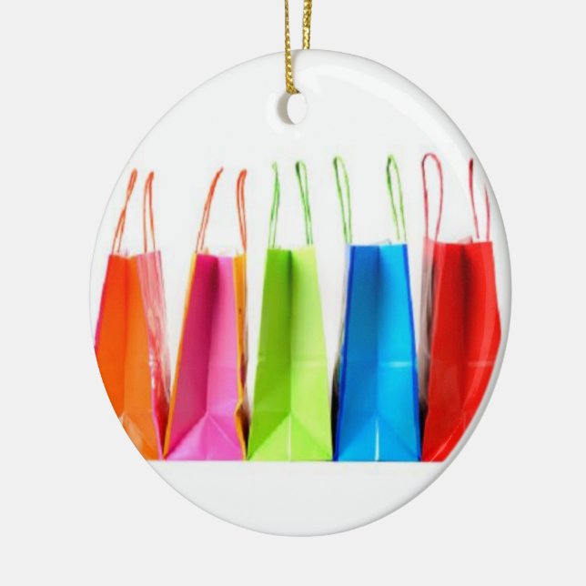 SHOPPER'S DELIGHT CHRISTMAS ORNAMENT (Left)