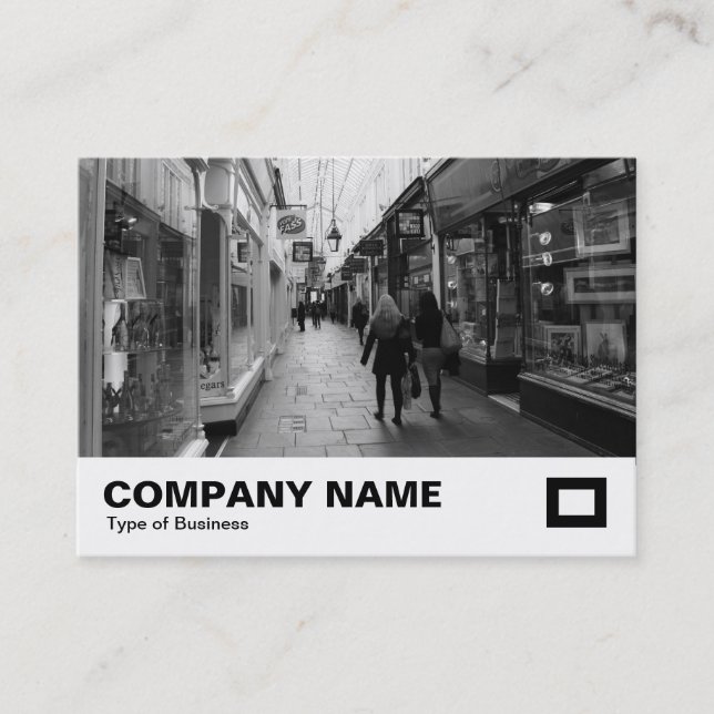 Shopping Arcade Business Card (Front)