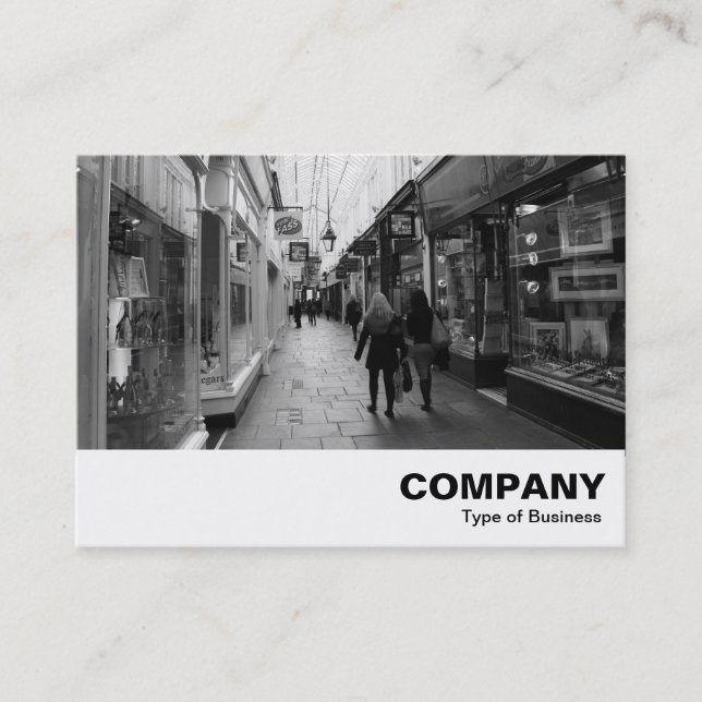 Shopping Arcade Business Card (Front)