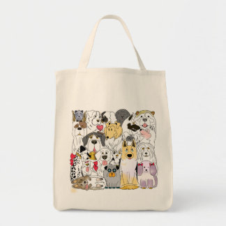 Shopping bag for dog lovers