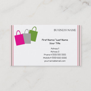 Shopping Business Card