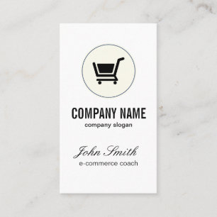 Shopping Cart / E commerce Business Card