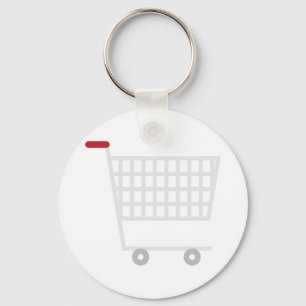 Shopping Cart Keychain