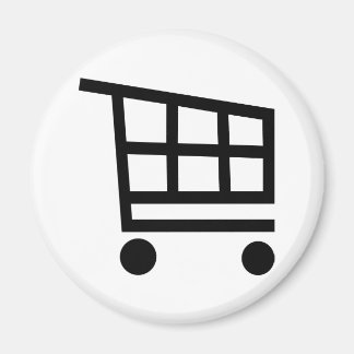 Shopping cart magnet