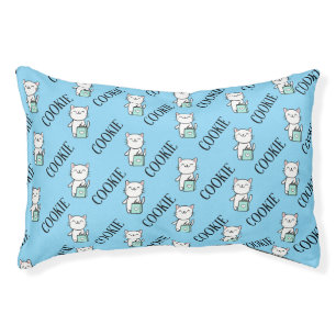 Shopping Cat Personalized Pet Bed