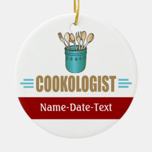 Shopping Ceramic Ornament