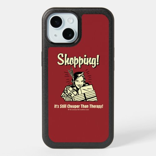 Shopping Cheaper Than Therapy iPhone 15 Case