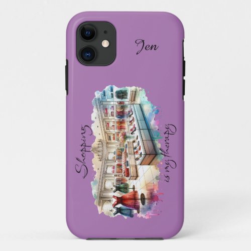 Shopping Custom iPhone 11 Case
