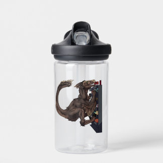 Shopping Dinosaur Water Bottle