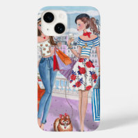 Shopping Fashion Girl Paris | Iphone 7 plus Case