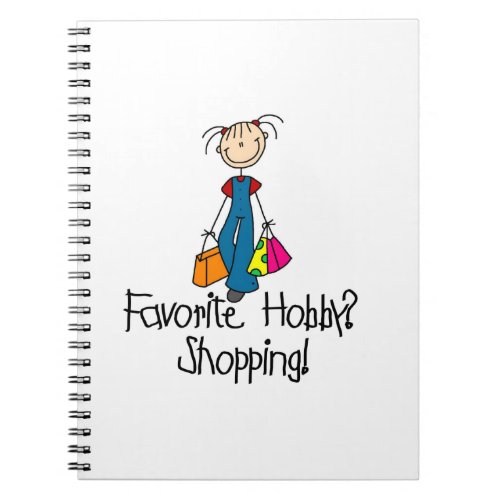 Shopping Favorite Hobby Notebook