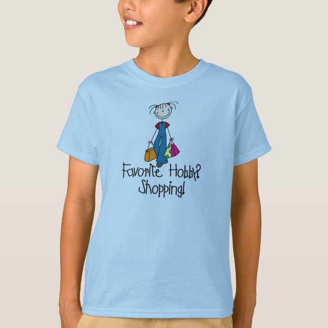 Shopping Favorite Hobby Shirt (Front)