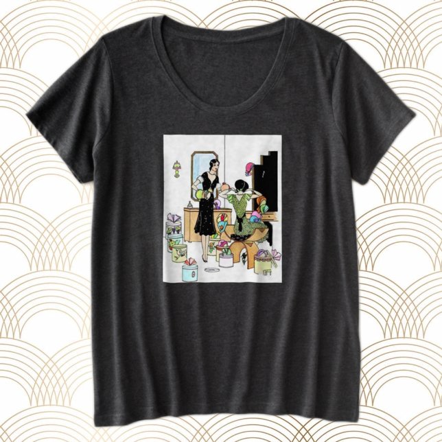 Shopping for hats plus size T-Shirt (Creator Uploaded)