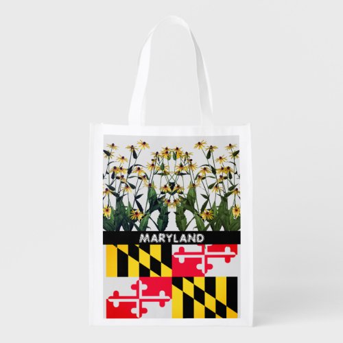 Shopping Fun Flowers Maryland   Grocery Bag
