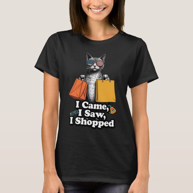 Shopping funny T-Shirt (Front)