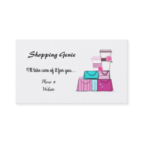 Shopping Genie Business Card