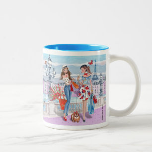 Shopping in Paris Mug