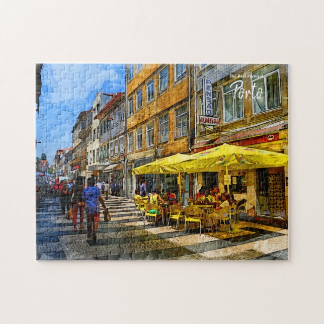 Shopping in Porto- The Real Portugal Jigsaw Puzzle (Horizontal)