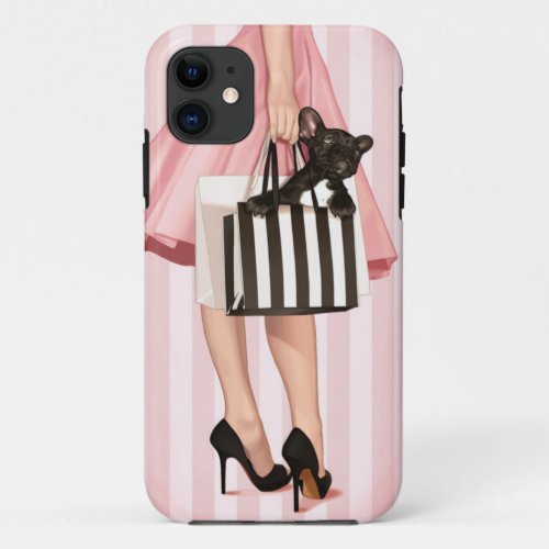 Shopping in the 50s iPhone 11 case