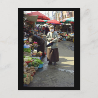 Shopping in Waegwan, Southkorea (2006) Postcard