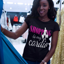 Shopping Is My Cardio Graphic Print (v2)