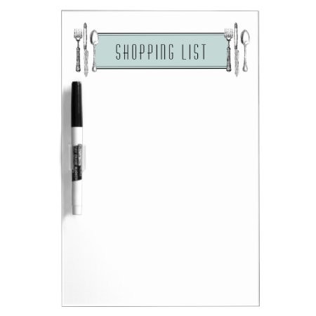 Shopping List Dry Erase Board