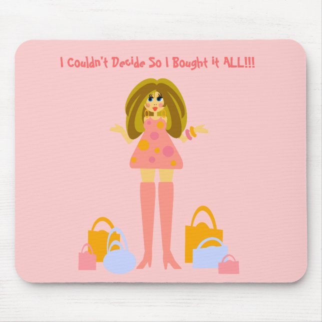 Shopping Mousepad (Front)