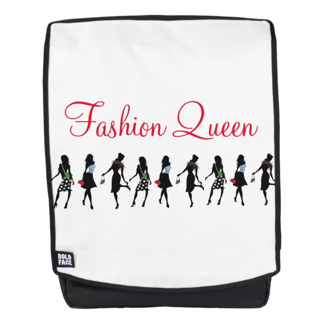 SHOPPING QUEEN COLLECTION BACKPACK (Front)
