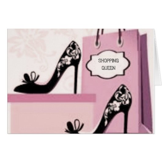 SHOPPING QUEEN COLLECTION CARDS (Front Horizontal)