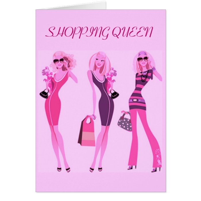 SHOPPING QUEEN COLLECTION CARDS