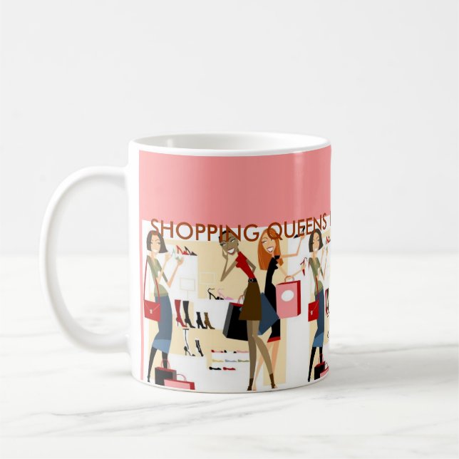 SHOPPING QUEEN COLLECTION COFFEE MUG (Left)