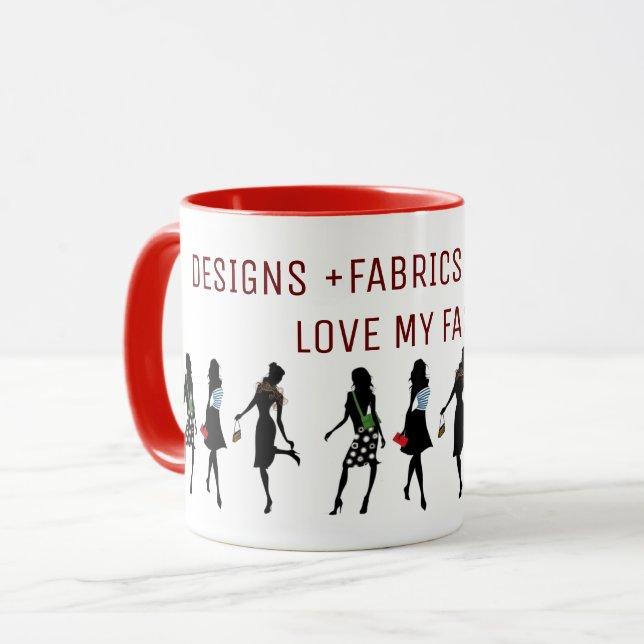 SHOPPING QUEEN COLLECTION COFFEE MUG (Front Left)