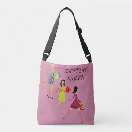 SHOPPING QUEEN COLLECTION CROSSBODY BAG