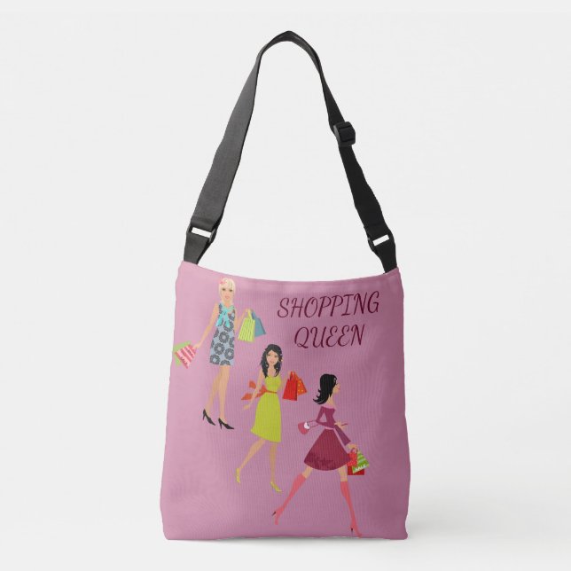 SHOPPING QUEEN COLLECTION CROSSBODY BAG (Front)