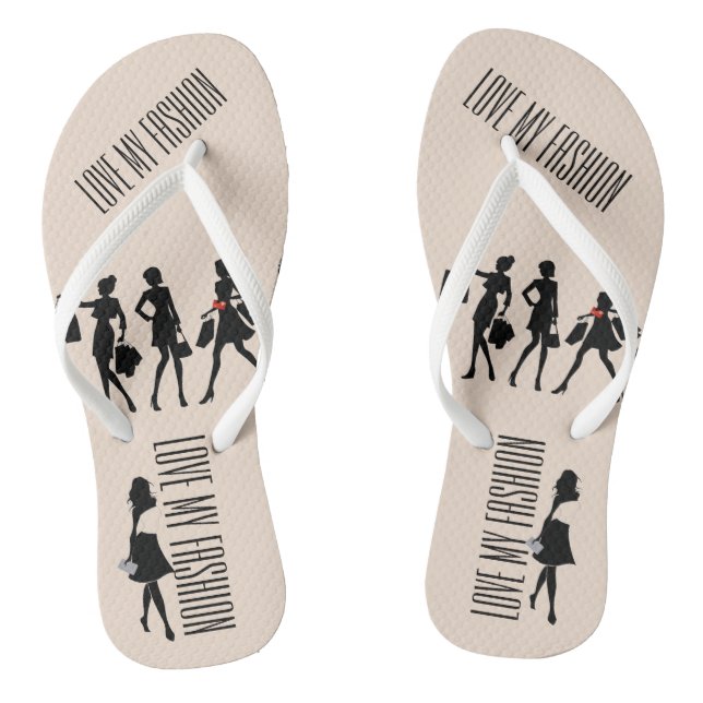 Shopping Queen Collection Flip Flops (Footbed)