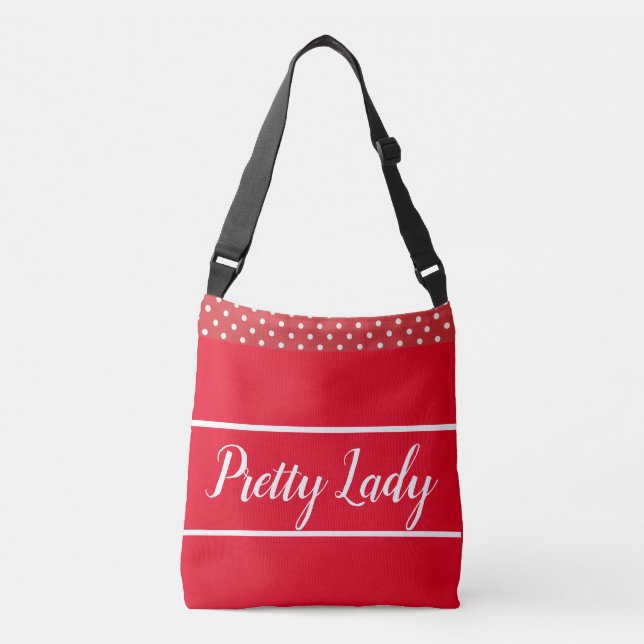 SHOPPING QUEEN COLLECTION Ladies Crossbody Bag (Front)