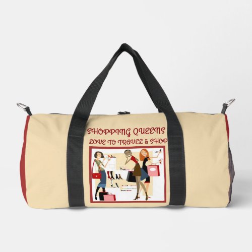 Shopping Queen Collection - Ladies Duffle Bag