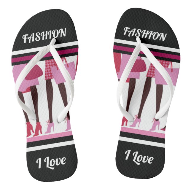 SHOPPING QUEEN COLLECTION Ladies Flip Flops (Footbed)